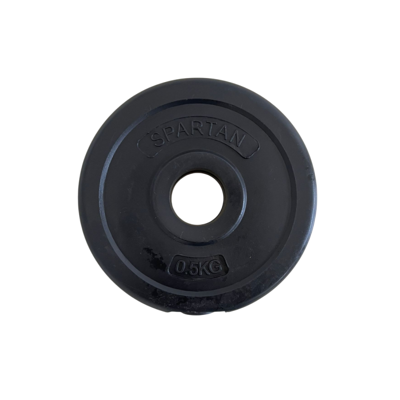 Uteg plastični 0,5kg 30mm Spartan