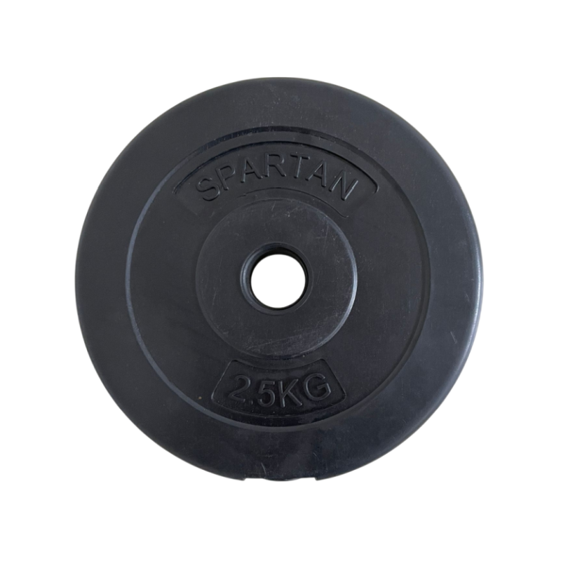 Uteg plastični 2,5kg 30mm Spartan
