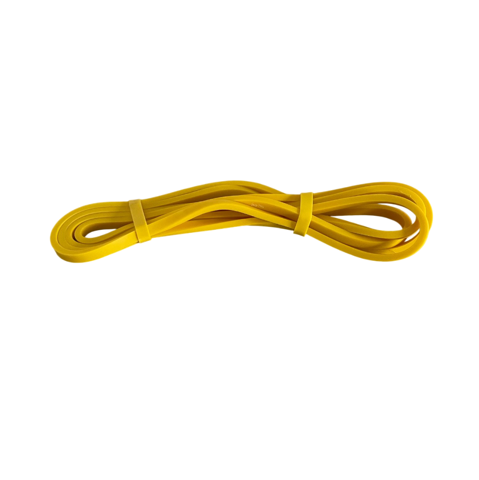 Elastična traka za vježbanje Power Band 208 x 0,64 cm žuta Fight Line
