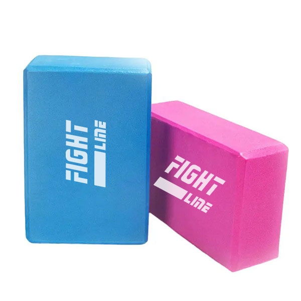 Joga blok Fight Line plavi