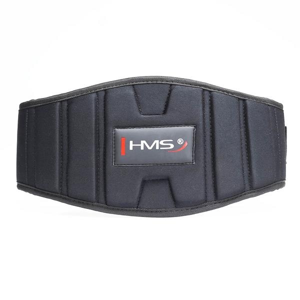 Remen za dizanje utega HMS PA3448 (crni) Veličina L