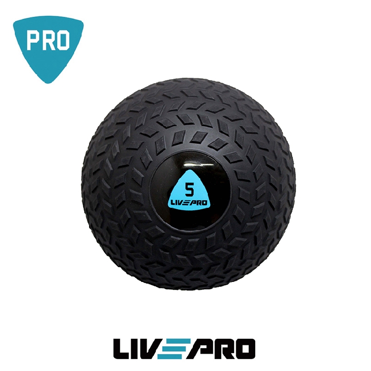 Slam ball medicinka Extra Grip 5kg LivePRO