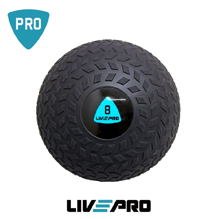 Slam ball medicinka Extra Grip 8kg LivePRO
