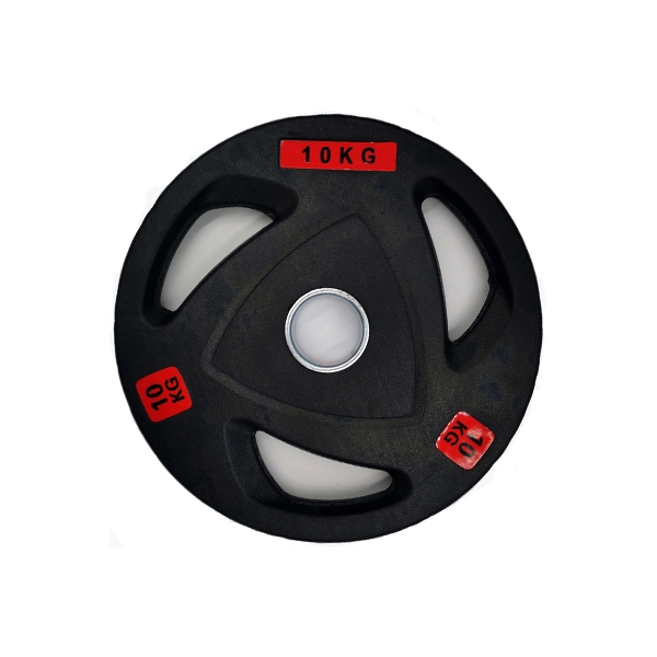 Olimpijski uteg 10kg 50mm gumirani