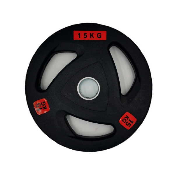 Olimpijski uteg 15kg 50mm gumirani