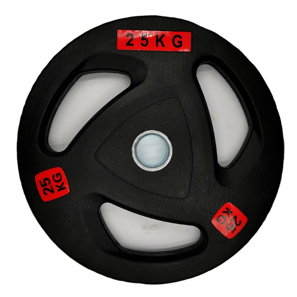 Olimpijski uteg 25kg 50mm gumirani