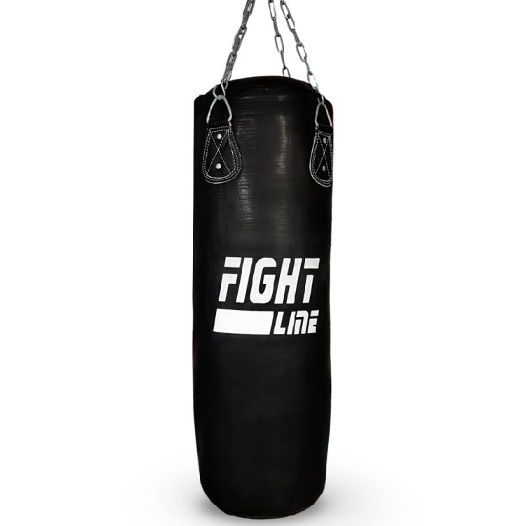 Vreća za boks 180 x 35 cm Fight Line umjetna koža - puna