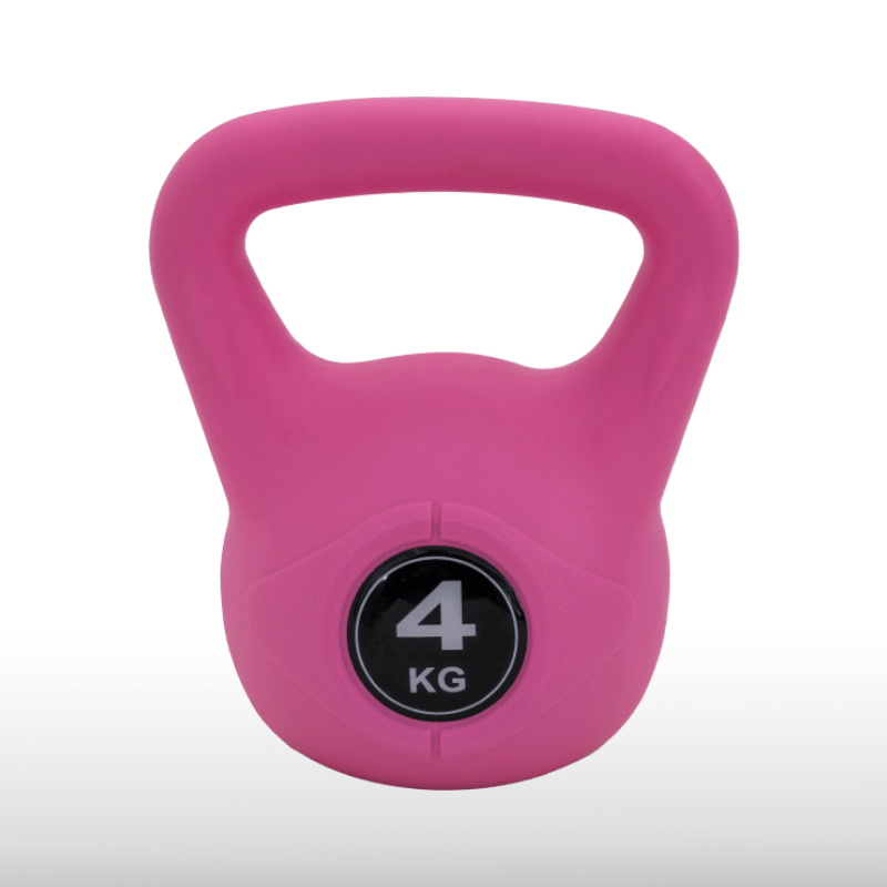 Girja Kettlebell 4 kg crveno-rozna Rose Red