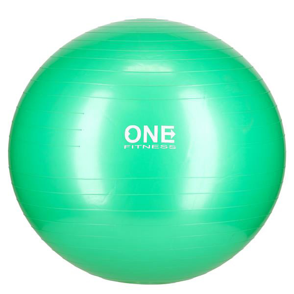 Pilates lopta 65cm zelena One Fitness Anti-burst