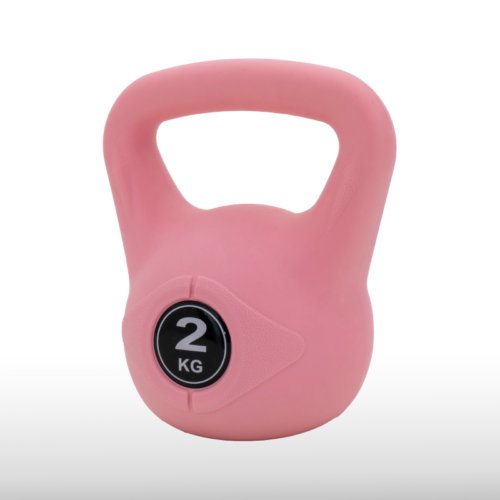 Ružičasta girja kettlebell od 2 kg, model Cherry Pink GP-02