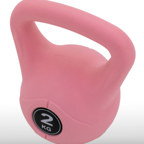 Ružičasta girja kettlebell od 2 kg, model Cherry Pink GP-02