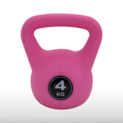 Crveno-rozna girja kettlebell od 4 kg, model Rose Red GP-04